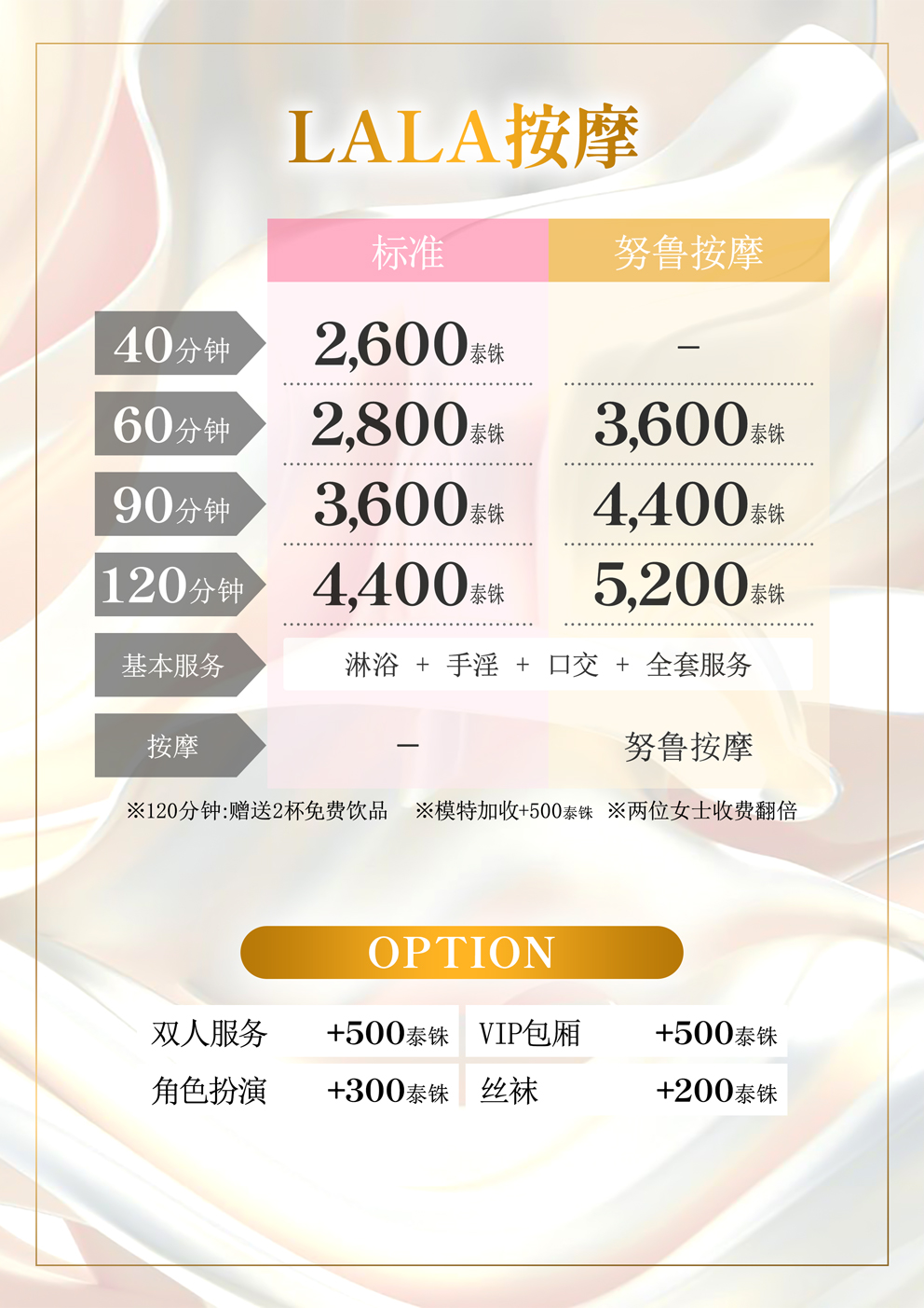 课程与价格